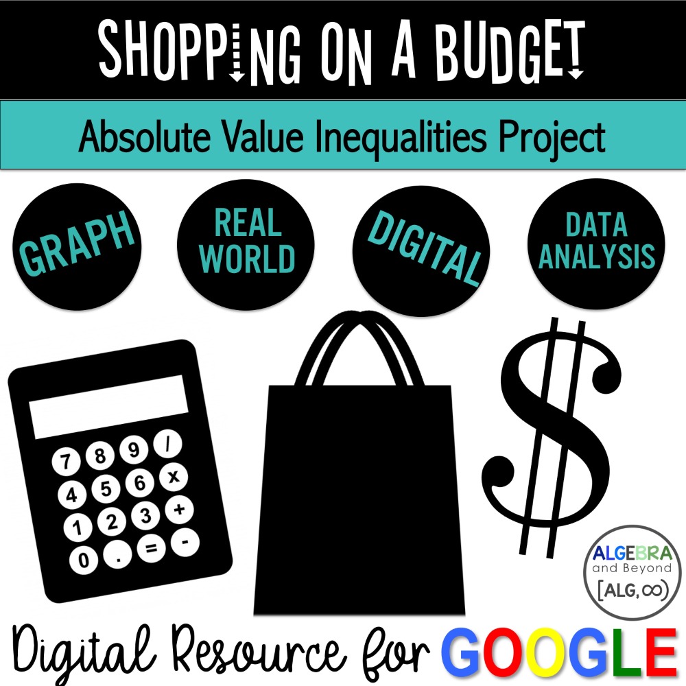 PictureREAL WORLD PROJECT on Absolute Value Inequalities for Algebra students! Integrates technology, shopping, math, and fun!
